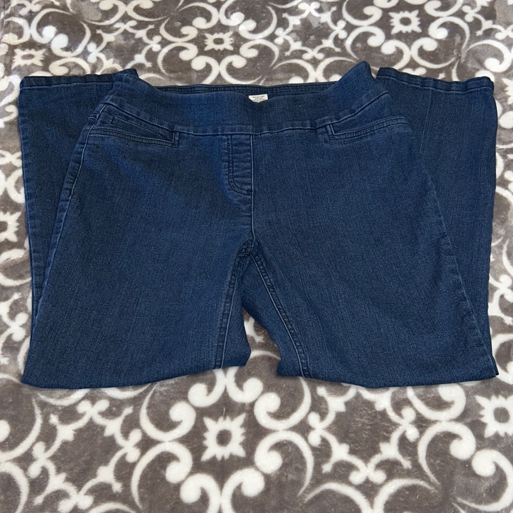 Westbound woman’s pull on denim jeans- size 10S